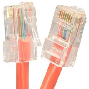 10Ft Cat6 UTP Ethernet Network Non Booted Cable Orange