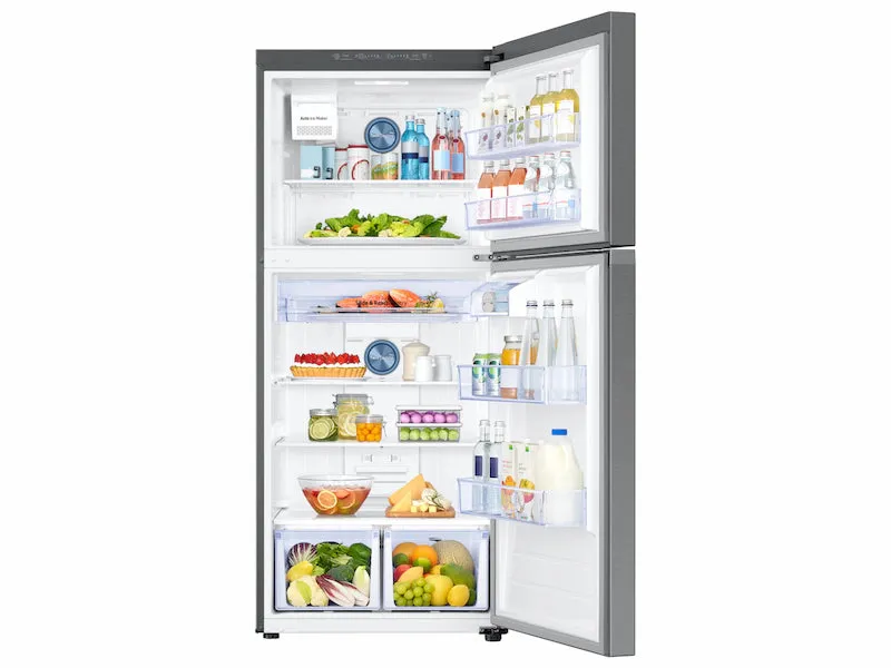 220 Volts Samsung 21 cu.ft. Top Mount Refrigerator Stainless Steel RT50CG6400S9