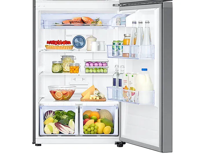 220 Volts Samsung 21 cu.ft. Top Mount Refrigerator Stainless Steel RT50CG6400S9