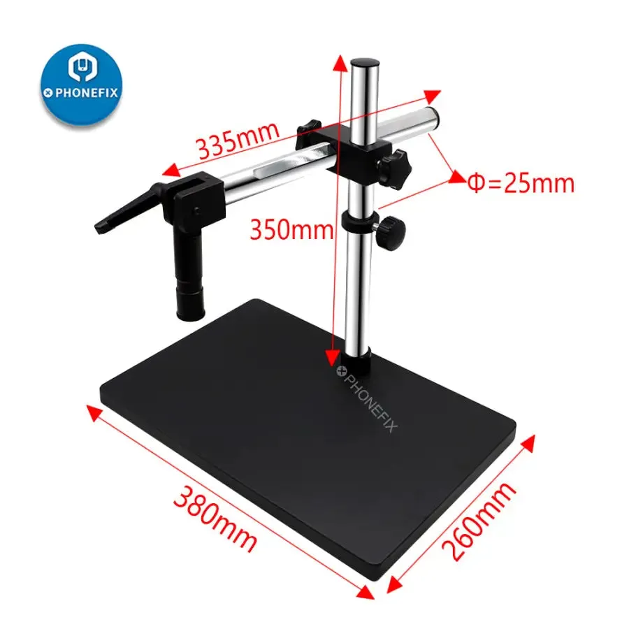 25mm Diameter Rotating Metal Arm For Industrial Microscope Holder