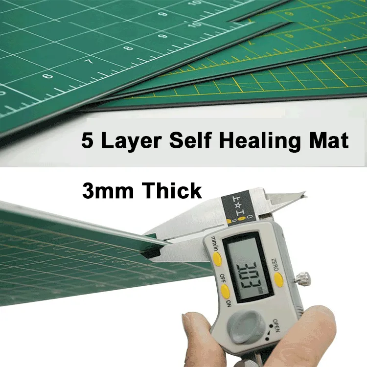 A3 Self-Healing Cutting Mat 45cm x 30cm workbench protection