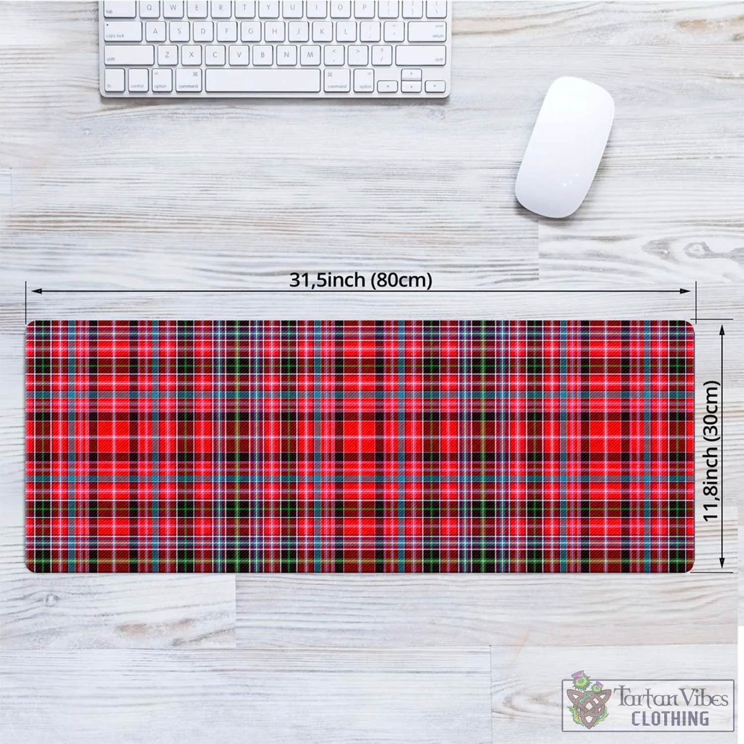 Aberdeen District Tartan Mouse Pad