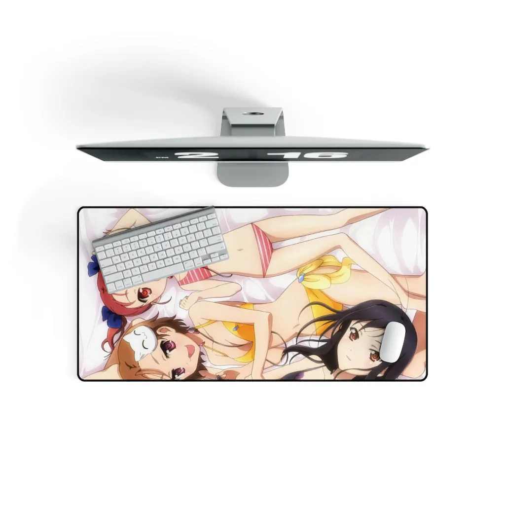 Accel World Kuroyukihime, Chiyuri Kurashima, Kouzuki Yuniko Mouse Pad (Desk Mat)