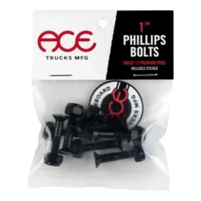 ACE BOLTS PHILLIPS 1"