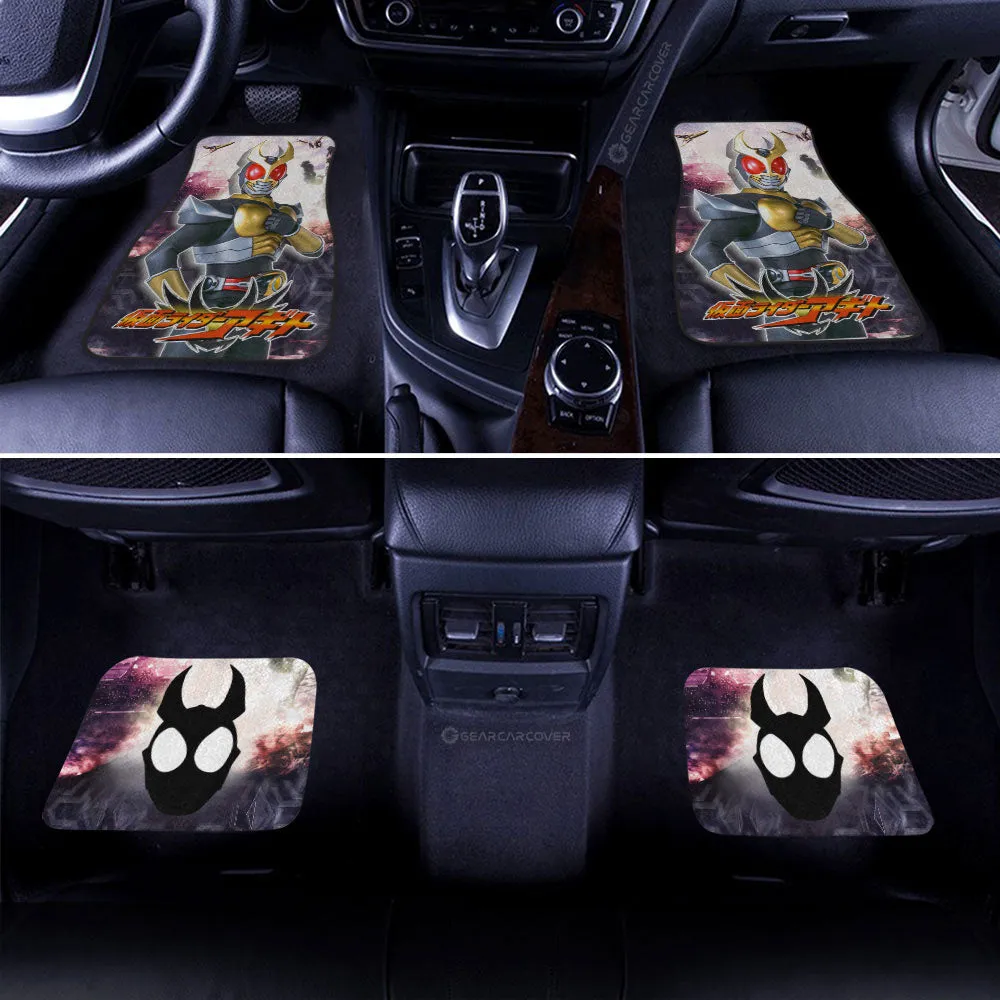 Agito Car Floor Mats Custom Kamen Rider Car Accessories