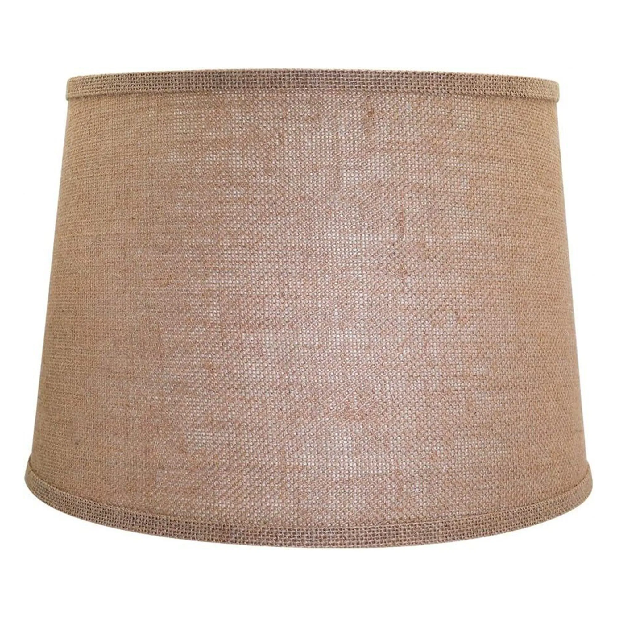 ALUCSET Burlap Drum Lampshades for Table Lamps and Floor Lights (Open Box)