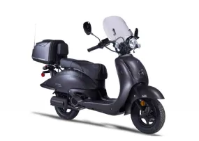 Amigo Classic Bello Black Out Scooter 150cc, ABS Brakes. USB Charger 98% Assembled. CA Legal