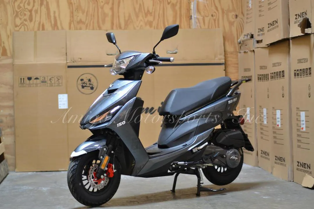 Amigo Super Sports SS-150 Scooter new for SEMI Assembled. CA Legal (Special price for 2022 model).