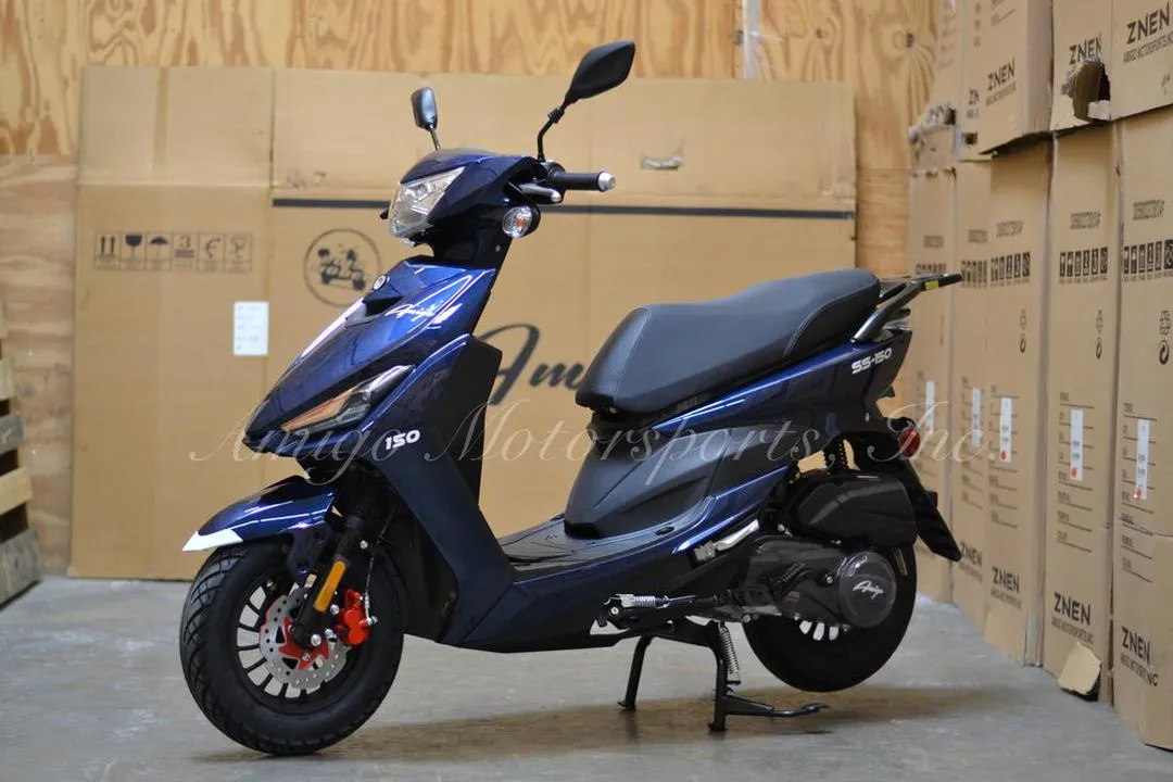 Amigo Super Sports SS-150 Scooter new for SEMI Assembled. CA Legal (Special price for 2022 model).