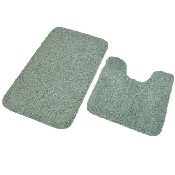 Antron Luxury Non-Slip Bath Mat - Sage Green