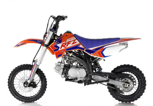 Apollo DB-X15 125CC 4 Speed Manual 33 Inch, Seat Height 14" front tire-OFF ROAD ONLY, CA Legal