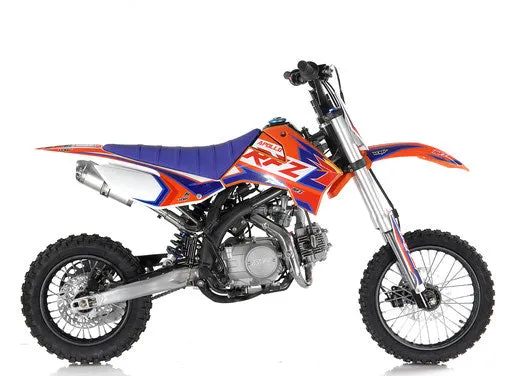 Apollo DB-X15 125CC 4 Speed Manual 33 Inch, Seat Height 14" front tire-OFF ROAD ONLY, CA Legal