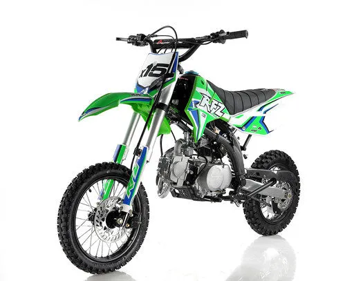 Apollo DB-X15 125CC 4 Speed Manual 33 Inch, Seat Height 14" front tire-OFF ROAD ONLY, CA Legal