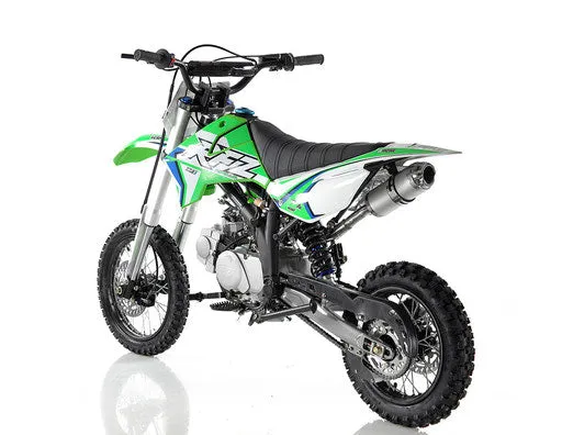 Apollo DB-X15 125CC 4 Speed Manual 33 Inch, Seat Height 14" front tire-OFF ROAD ONLY, CA Legal