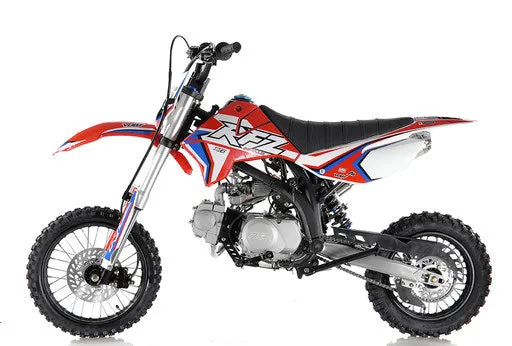 Apollo DB-X15 125CC 4 Speed Manual 33 Inch, Seat Height 14" front tire-OFF ROAD ONLY, CA Legal