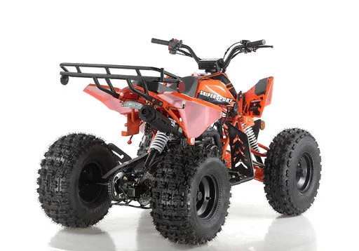 Apollo Sniper 125cc Youth Race Style ATV, Electric start, Automatic Trans, Reverse, CA legal