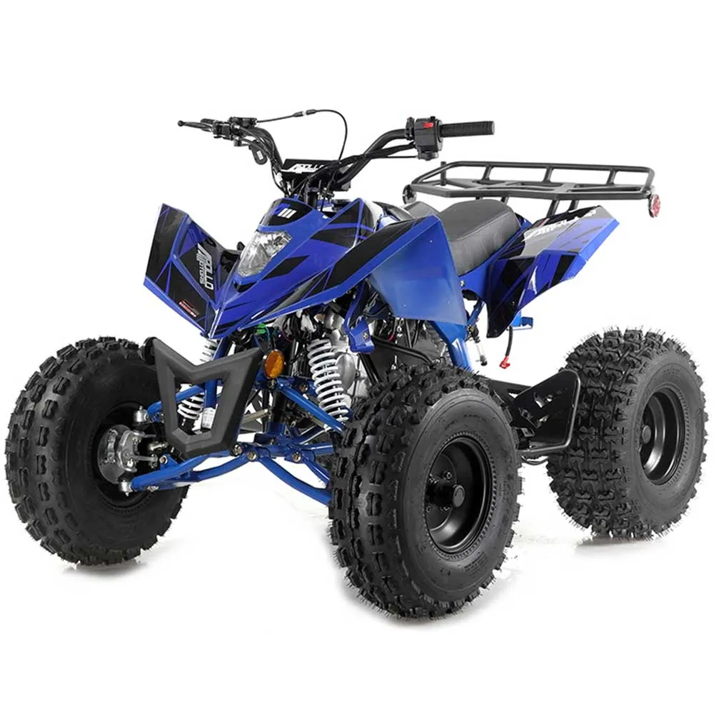 Apollo Sniper 125cc Youth Race Style ATV, Electric start, Automatic Trans, Reverse, CA legal