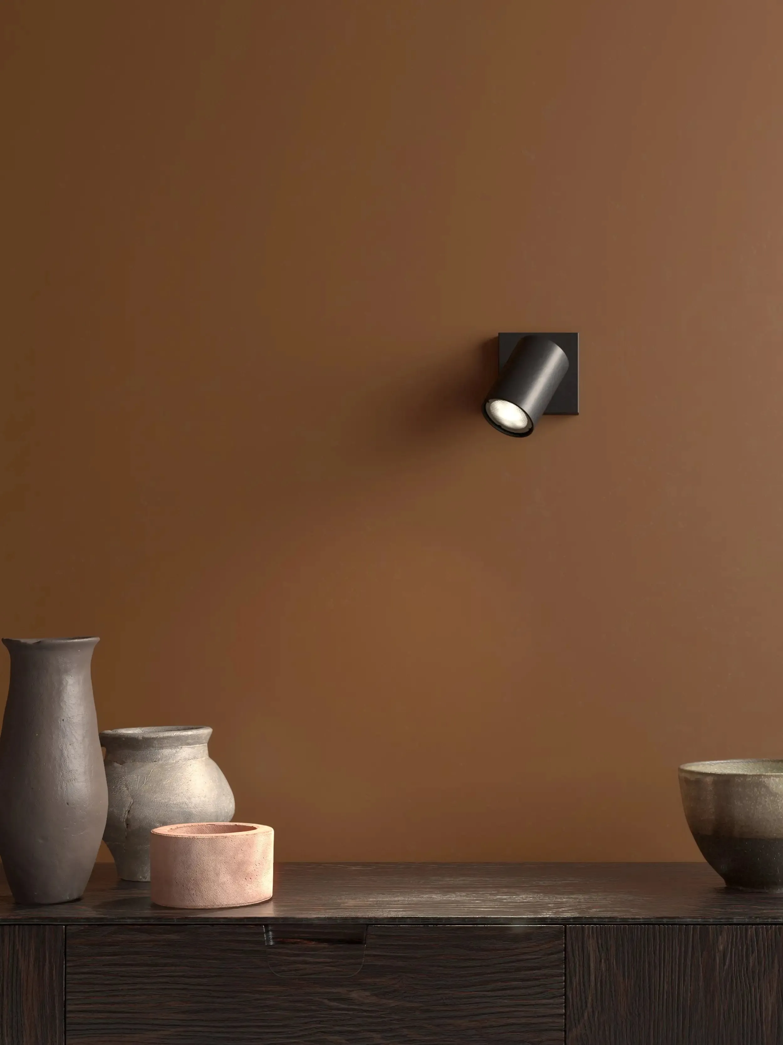 Ascoli Single Ceiling/Wall Mountable Spotlight - Various Finishes