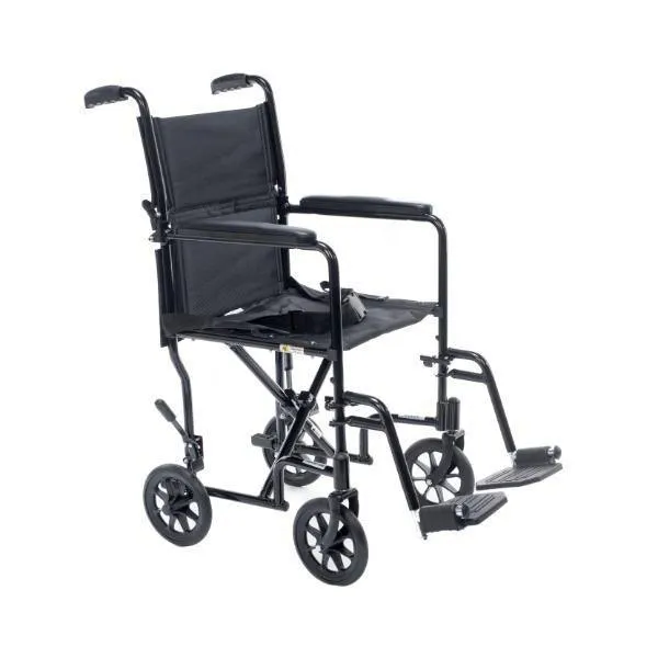 Astra Steel Transport Wheelchair - 19"