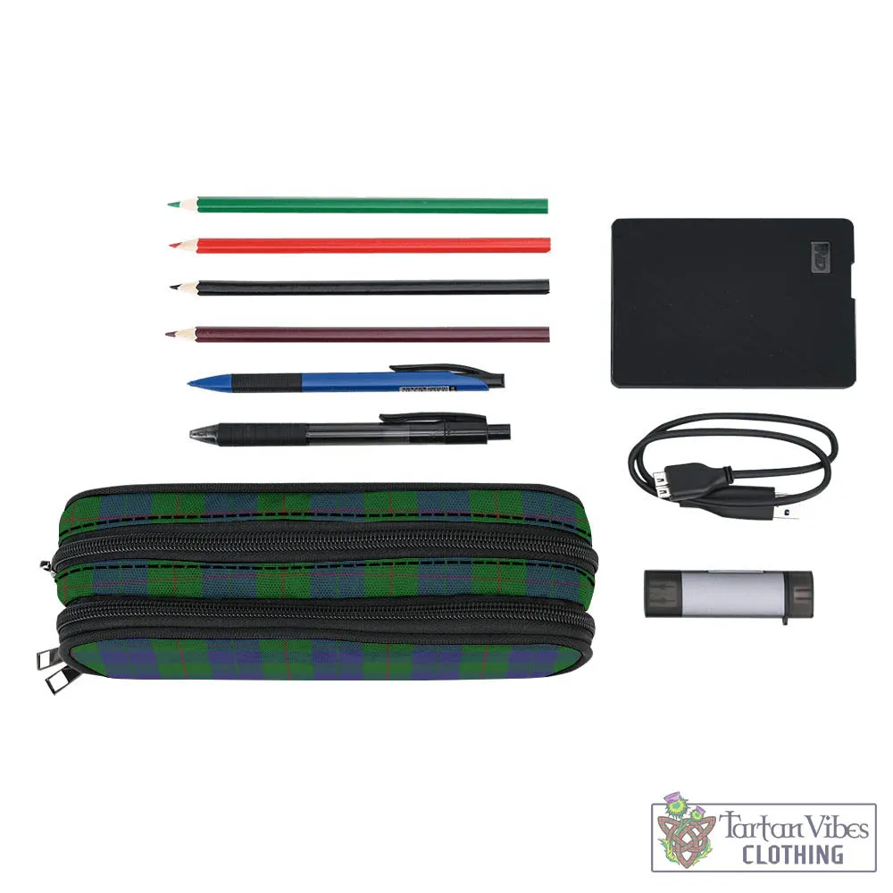 Barclay Tartan Pen and Pencil Case