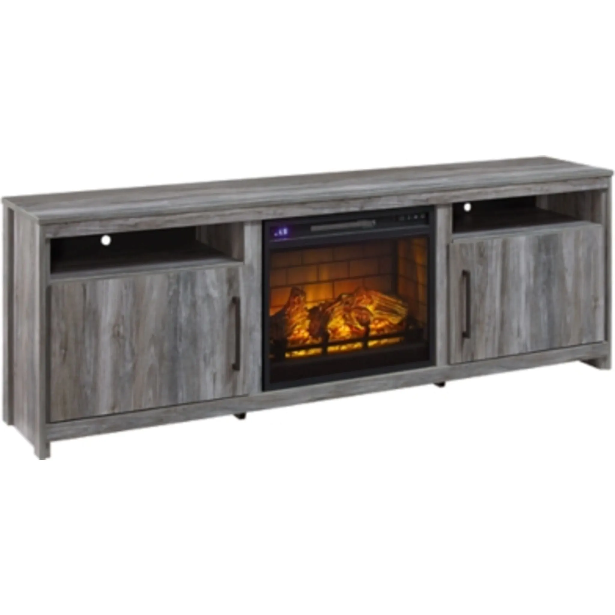 Baystorm TV Stand with Fireplace