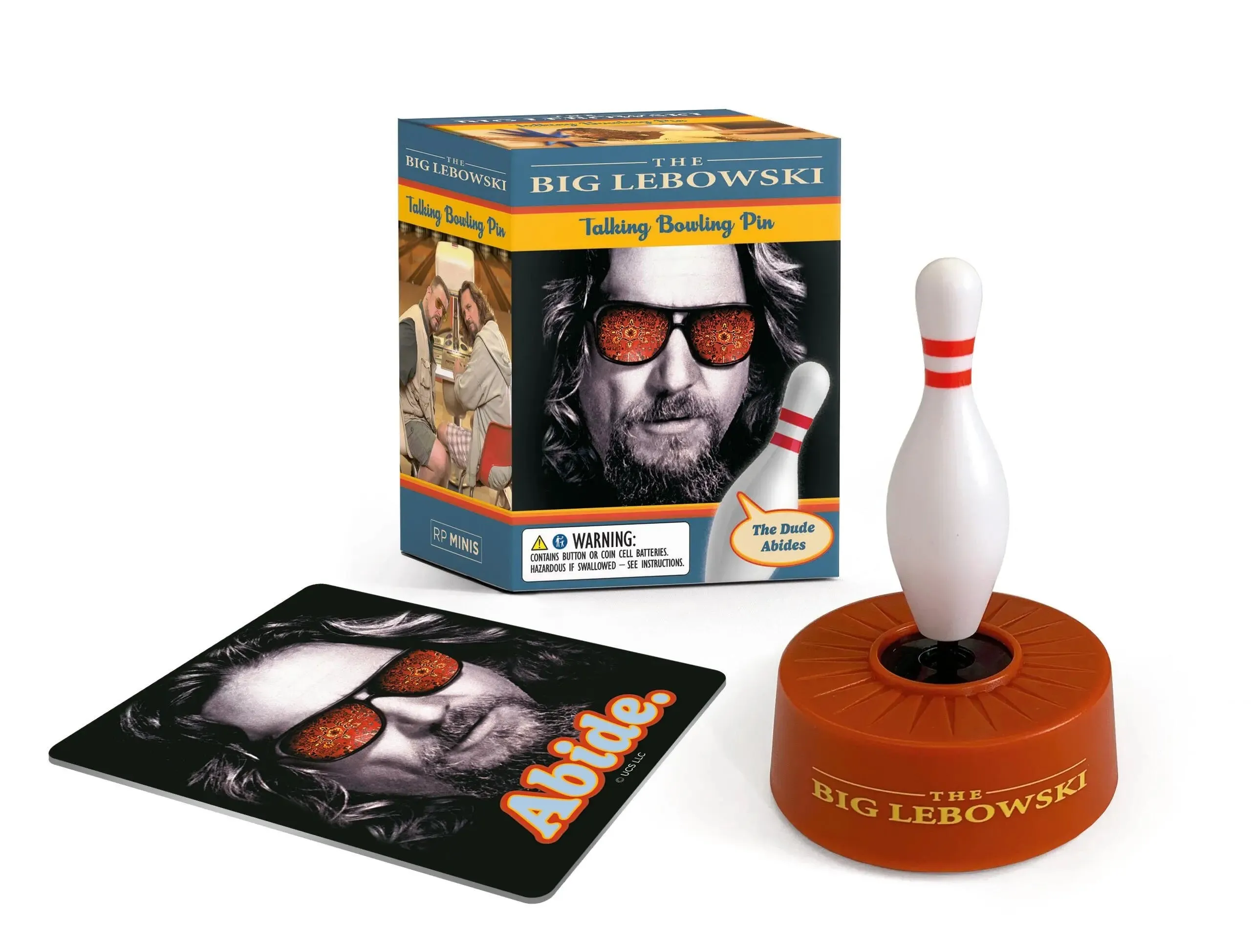 Big Lebowski Talking Bowling Pin Kit