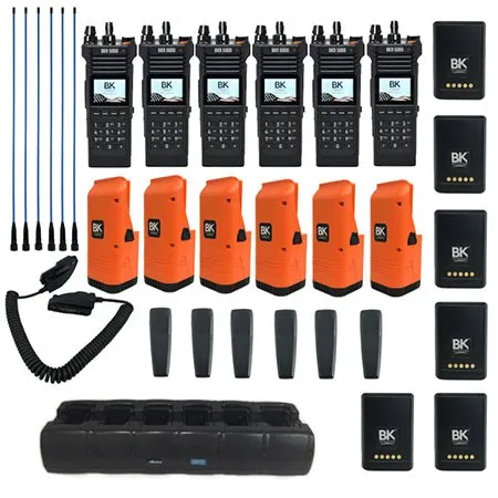 BKR5000 Wildland Radio Grab N Go Complete 6 Pack