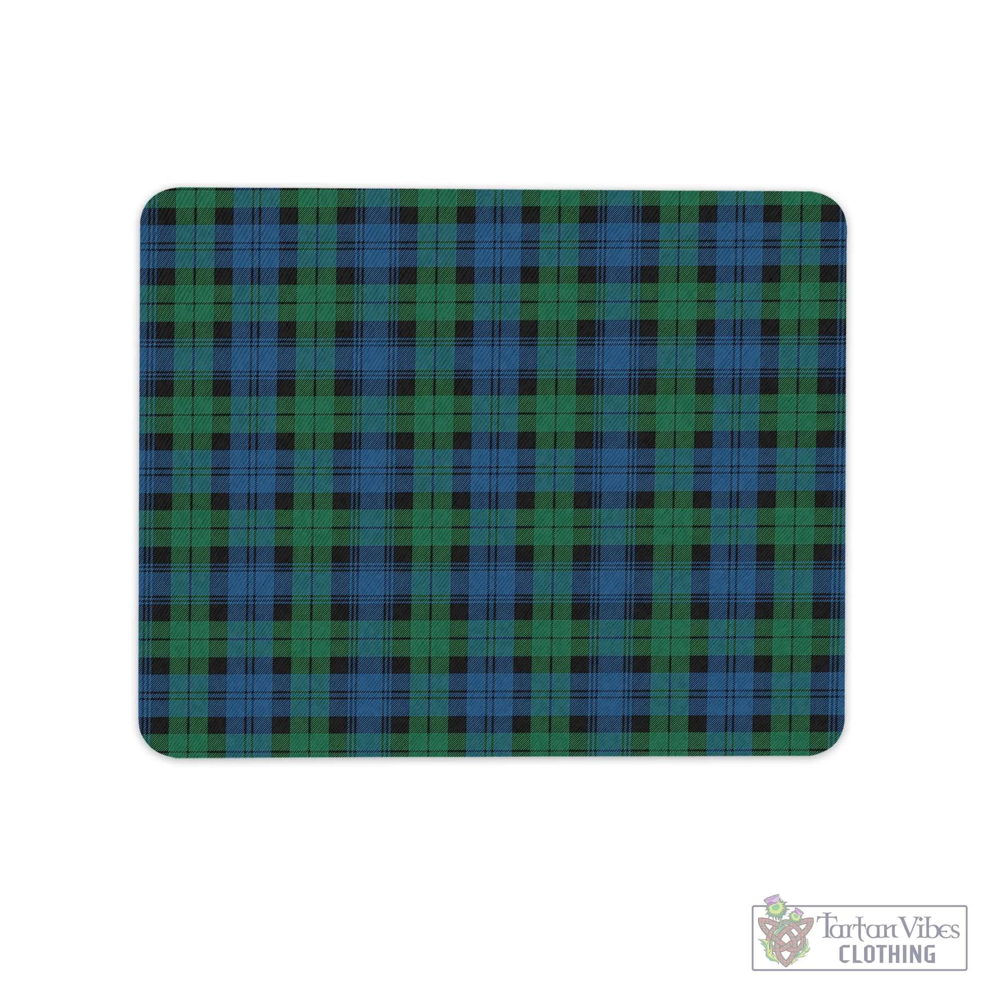 Black Watch Ancient Tartan Mouse Pad