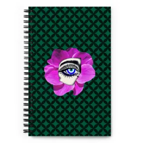 Bloom Eye Spiral notebook