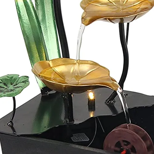 BNF Electric Tabletop Fountain Decorative Meditation for Garden Office Desk