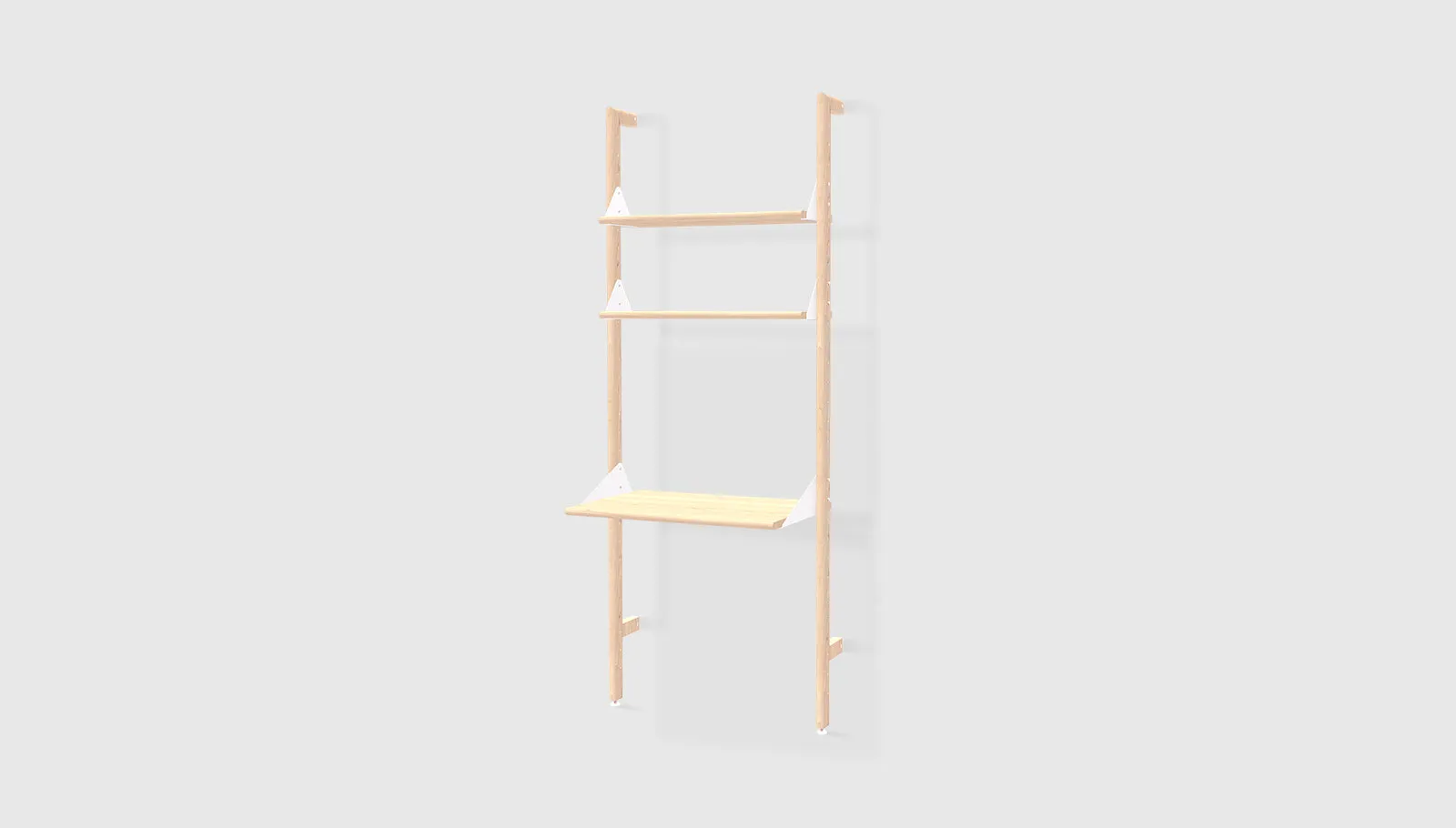 Branch-1 Shelving Unit with Desk