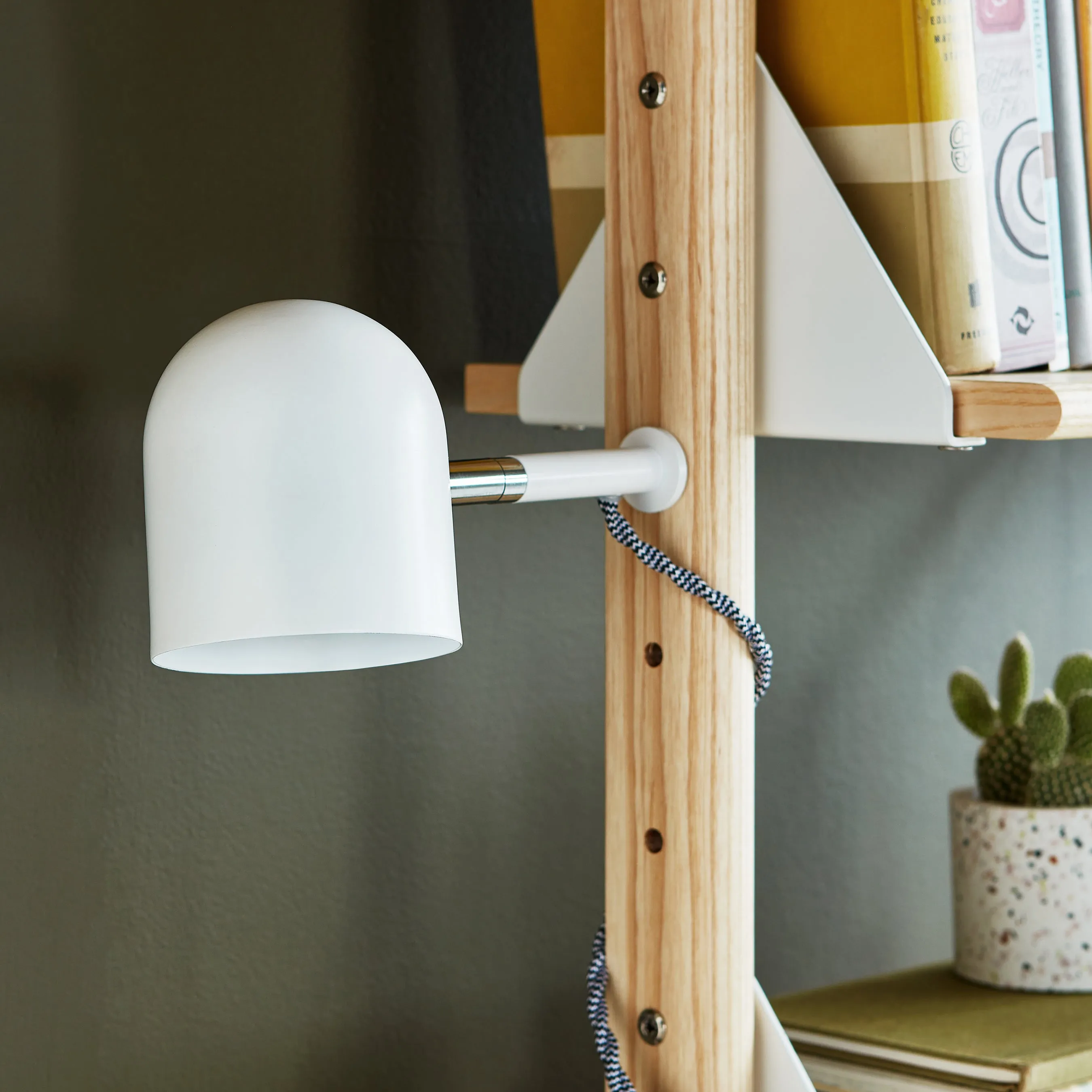 Branch-3 Shelving Unit with Desk