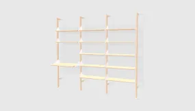 Branch-3 Shelving Unit with Desk