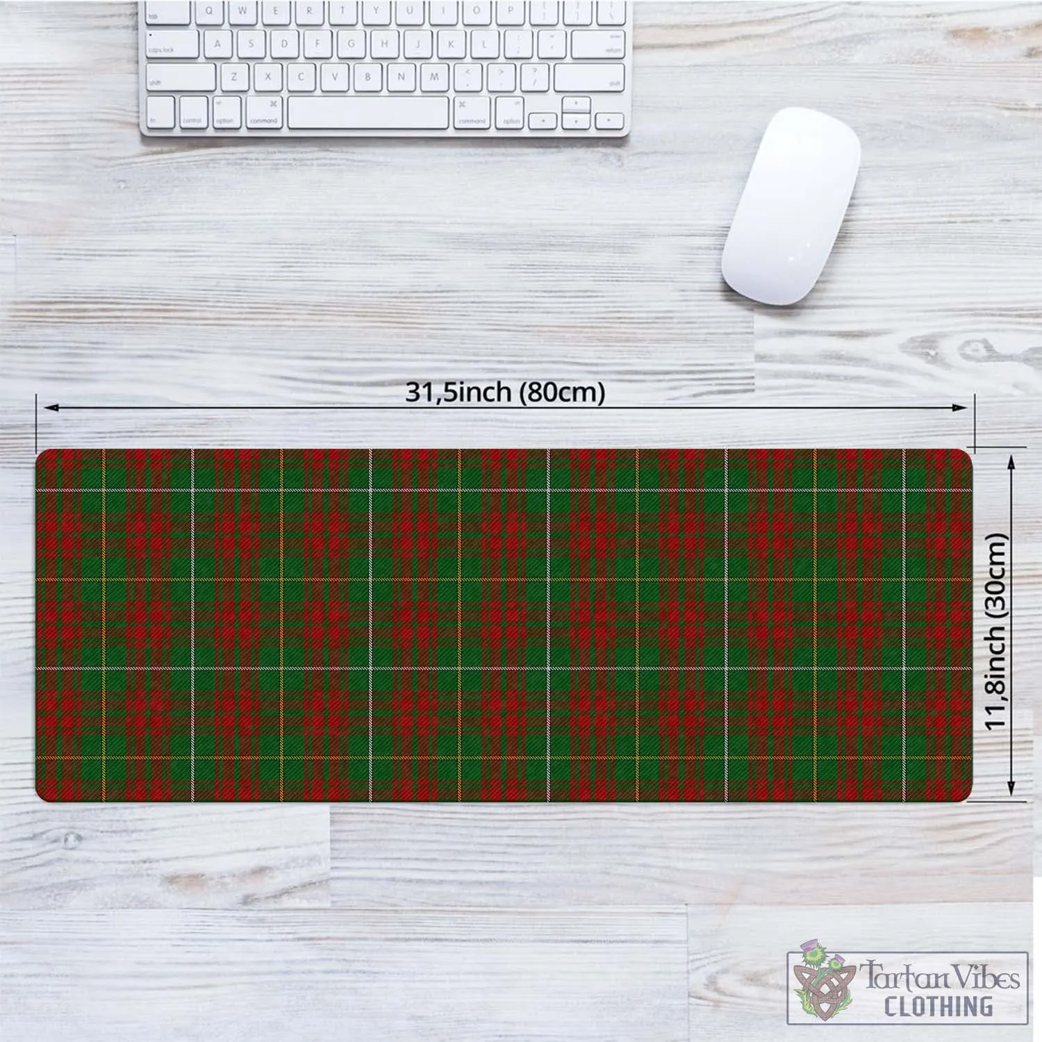 Bruce Hunting Tartan Mouse Pad