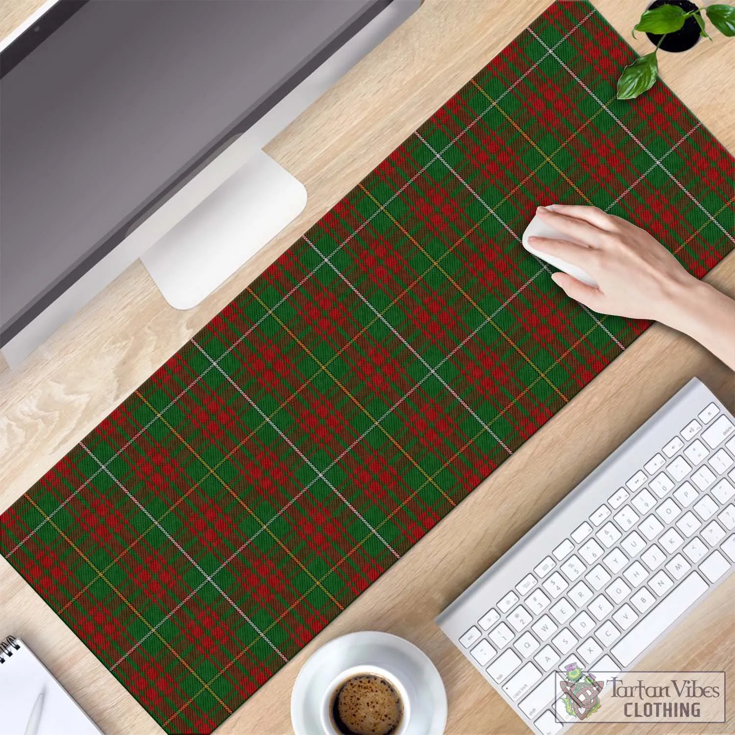 Bruce Hunting Tartan Mouse Pad