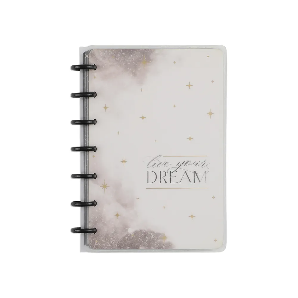 Celestial Elegance - Dot Grid Mini Notebook - 60 Sheets