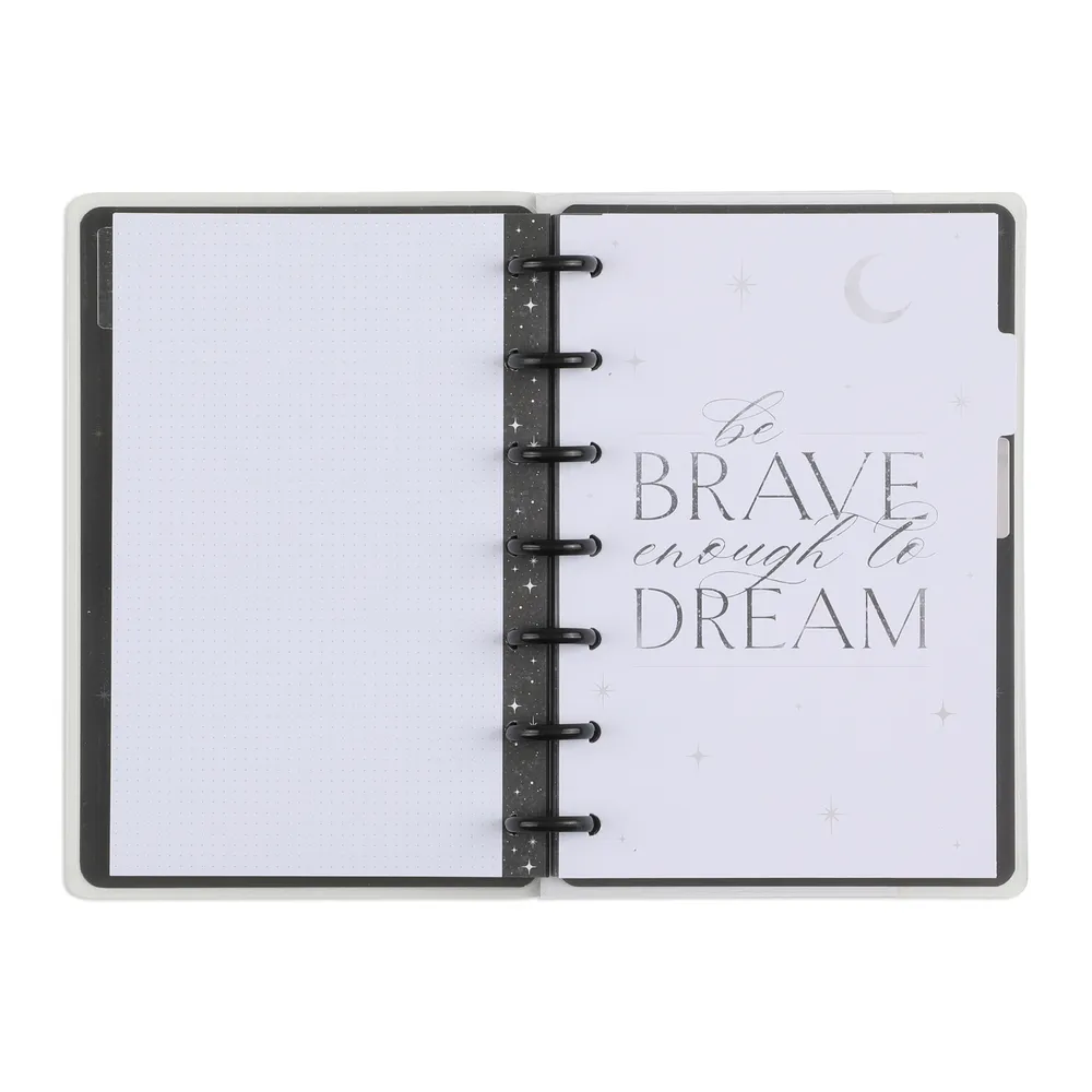 Celestial Elegance - Dot Grid Mini Notebook - 60 Sheets