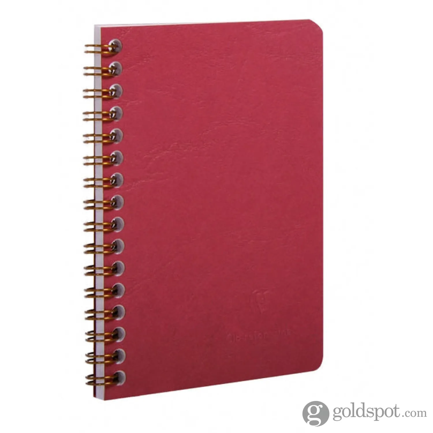 Clairefontaine Wirebound Basics Ruled Notebook in Red