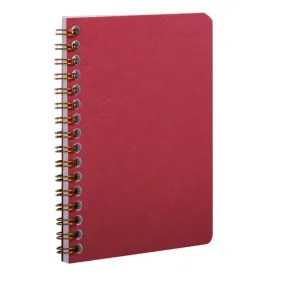 Clairefontaine Wirebound Basics Ruled Notebook in Red