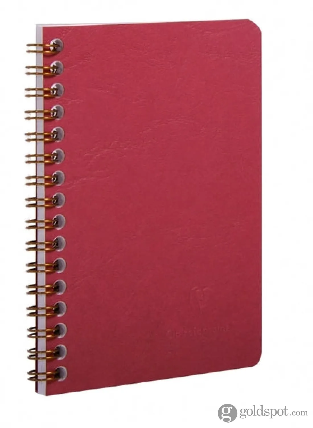 Clairefontaine Wirebound Basics Ruled Notebook in Red