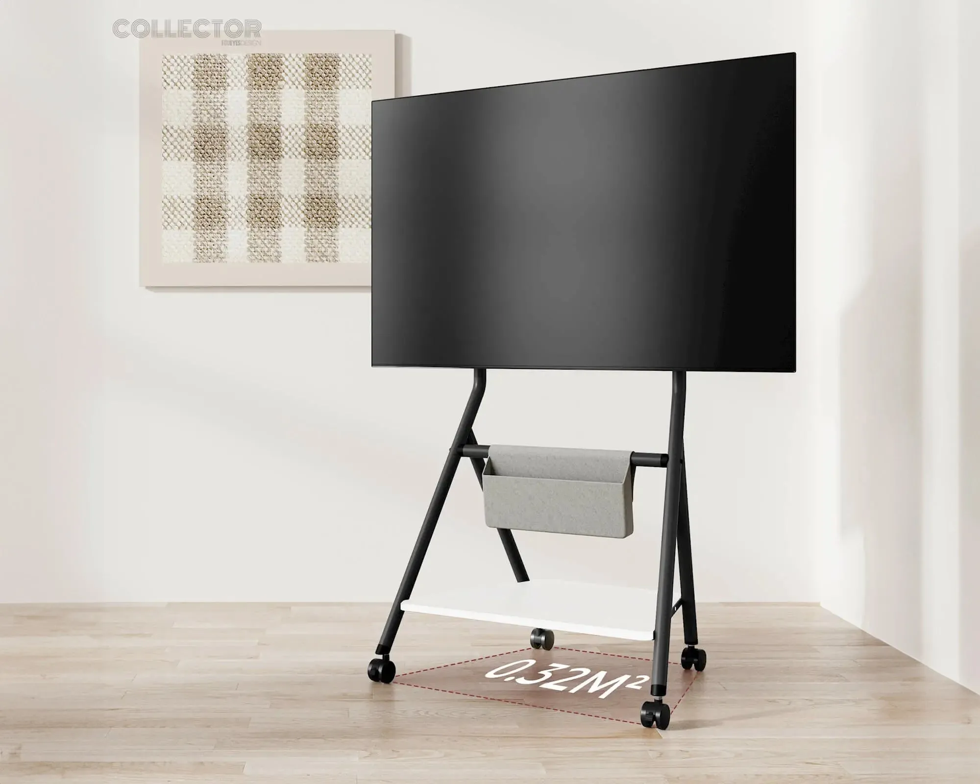 Collector TC65 Rolling TV Stand