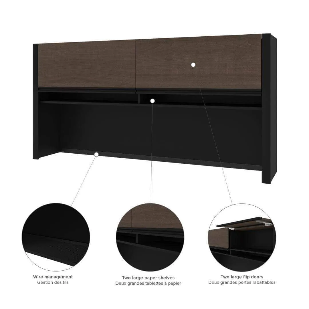 Connexion Hutch for Narrow Desk Shell - Available in 2 Colours