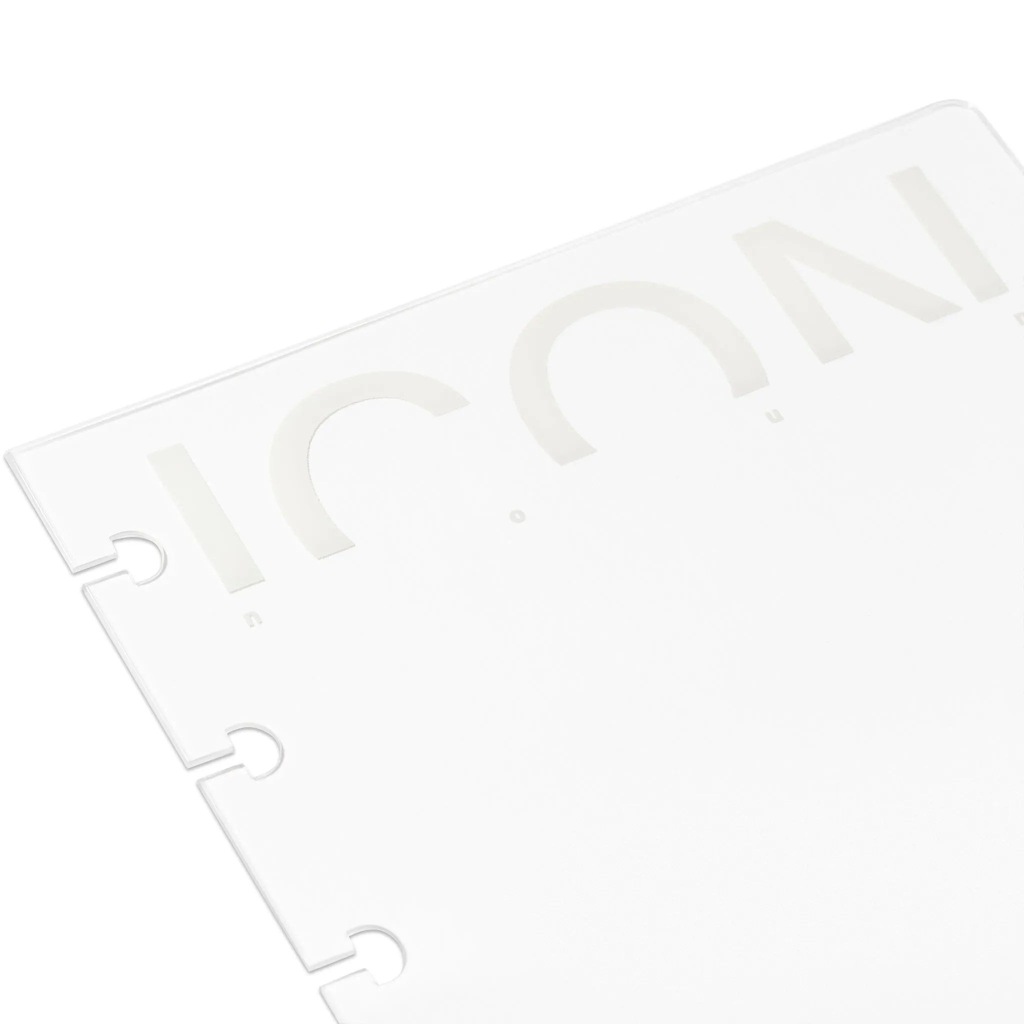 Crystal Clear Notebook Cover | Icon | HP Classic