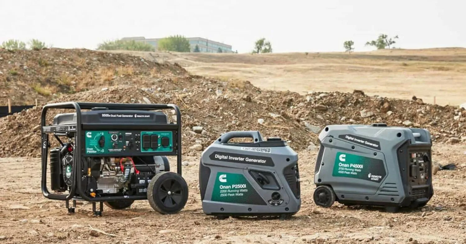 Cummins Onan P9500DF Dual Fuel Portable Generator