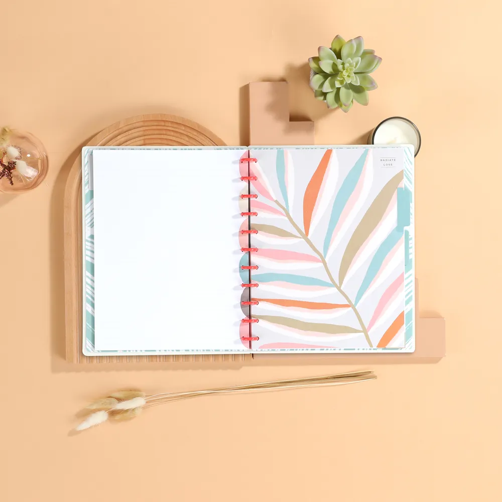 Desert Dunes - Dotted Lined Big Notebook - 60 Sheets