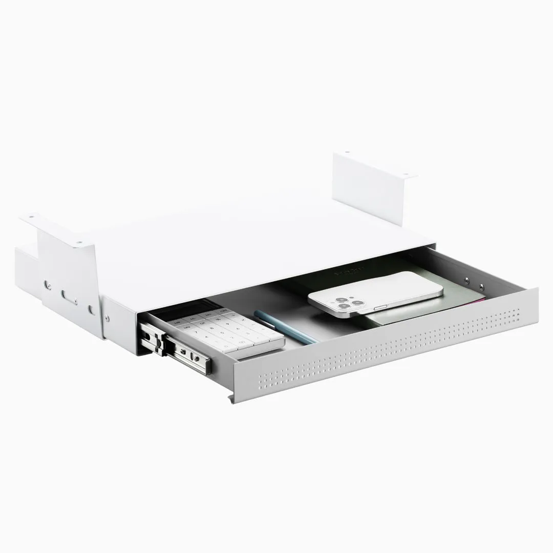 Desky Ultra Slim Under Desk Drawer