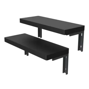 Dezctop D-Board M twin Shelves (Black)