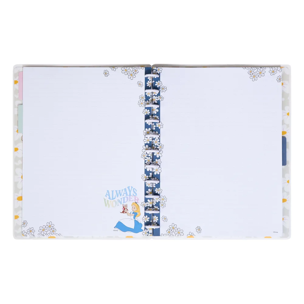 Disney Alice in Wonderland Curious - Dotted Lined Big Notebook - 60 Sheets