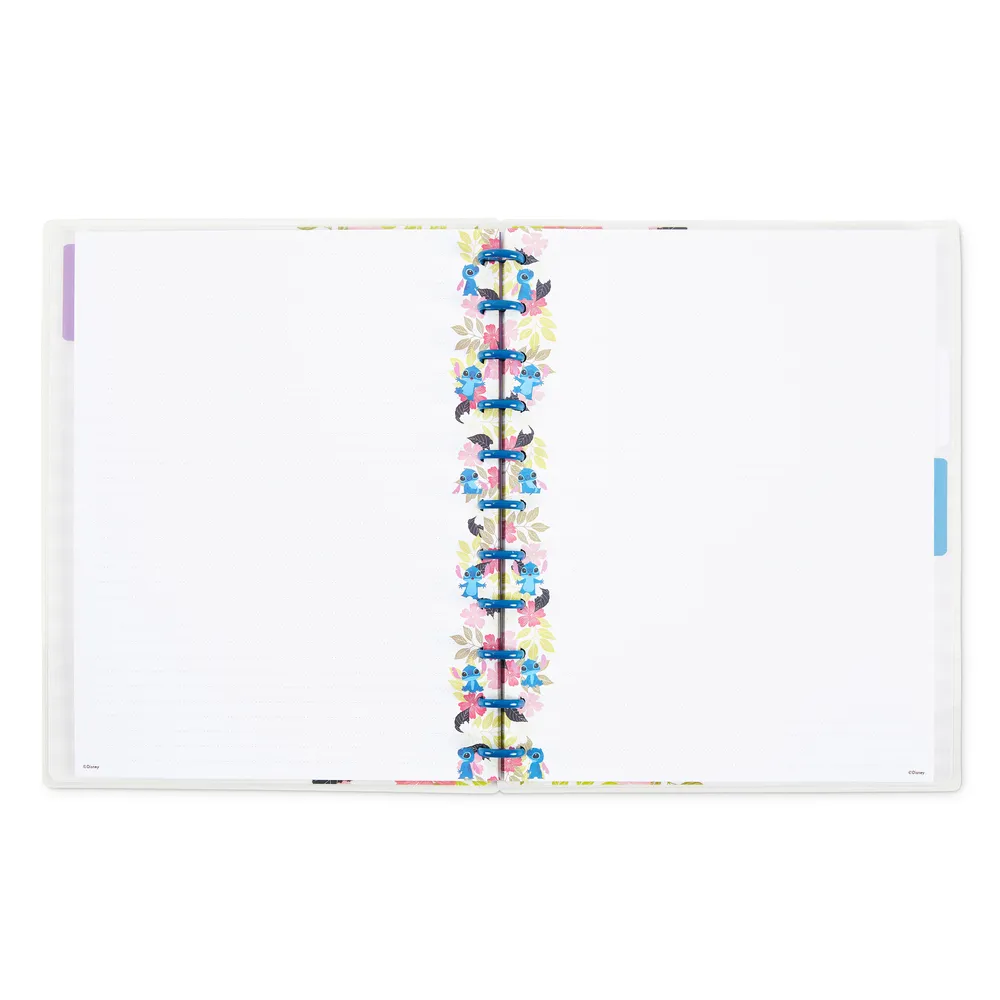 Disney© Aloha Stitch Big Notebook - Dot Lined Pages - 60 Sheets