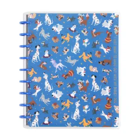 Disney Dogs - Dotted Lined Classic Notebook - 60 Sheets